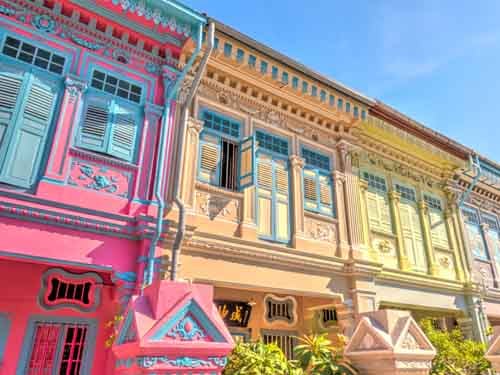 Shophouse Styles in Singapore